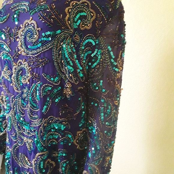 Gorgeous Beaded Top by Niteline Della Roufogali - Picture 3 of 5